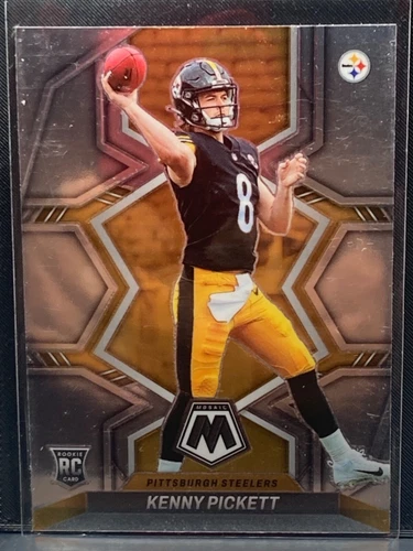 2022 Panini Prizm Silver Mosaic RC Kenny Pickett #301 Steelers