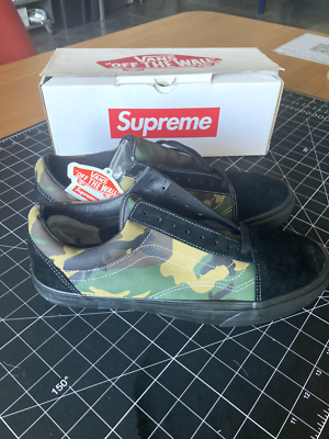 Supreme Vans Camo Old Skool Supreme Blue Camo Old Skool Vans UK