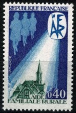 FRANCE 1971 AIDE FAMILIALE RURALE  YT n° 1682 Neuf ★★ luxe / MNH (A)