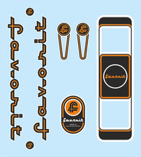 COLNAGO STICKERS MADE IN ITALY LA BICICLETTA 2 ITEMS ADESIVI VINTAGE - Foto 3