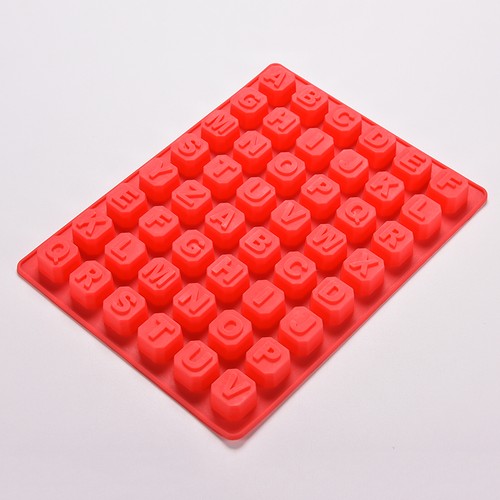 Silicone Alphabet Letter Soap Mold Cake Chocolate Jelly Candy Cookie Cube MW&q& - Picture 2 of 6