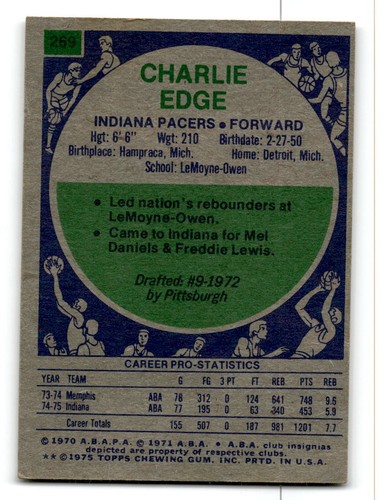 1975-76 Topps Basketball Poor to Good You Choose, Complete Your Set #1-330 - Bild 379 von 459