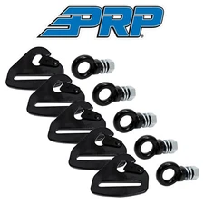 PRP Quick Clip Harness Tab & Eye Bolt Mounting Kit For Two Can-Am/Polaris Seats