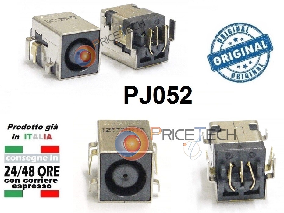Connettore Alimentazione HP PJ052 - Jack DC Per Mini 2100, 2133, Elitebook E Serie NC/NW/NX | Ricambio Originale - Foto 3