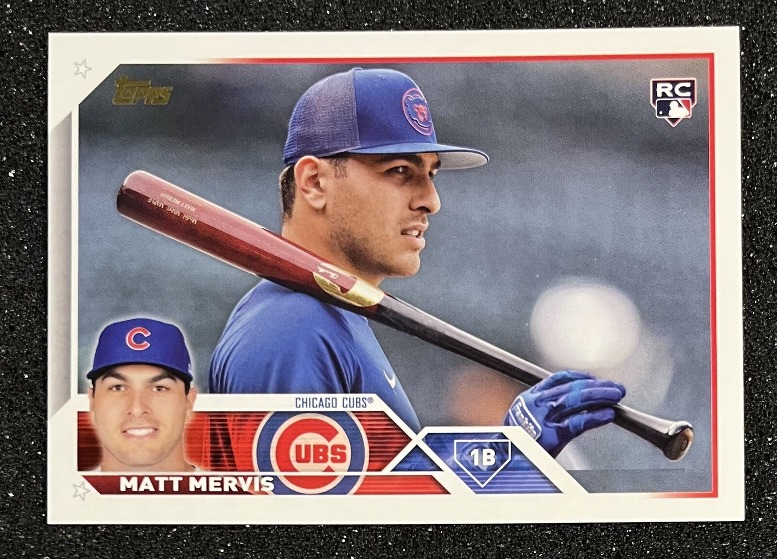 2023 Topps Update Gold Mirror Variation US42 MATT MERVIS RC - Cubs - SSP