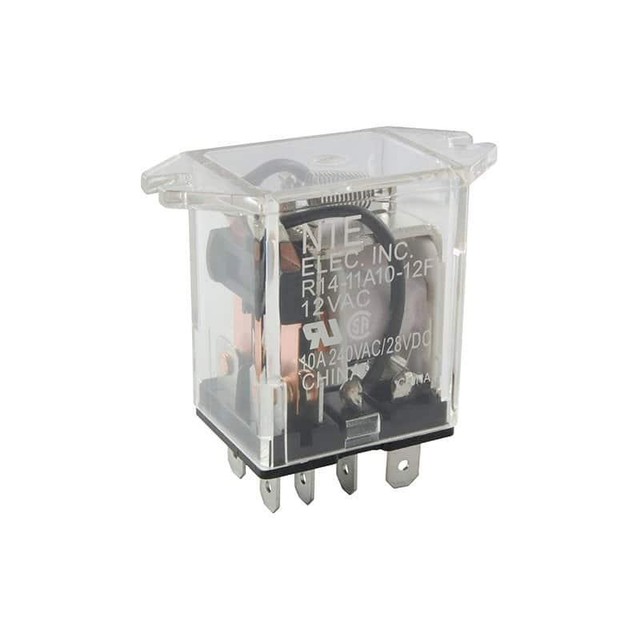 NTE Electronics R14-11d10-12f Series R14 General Purpose DC Relay DPDT ...