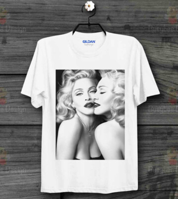 MADONNA SPIEGEL GESICHT COOL VINTAGE UNISEX T-Shirt B263