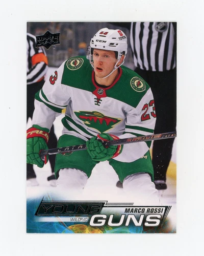 MARCO ROSSI 2022-23 Upper Deck Young Guns Rc #243 Minnesota Wild
