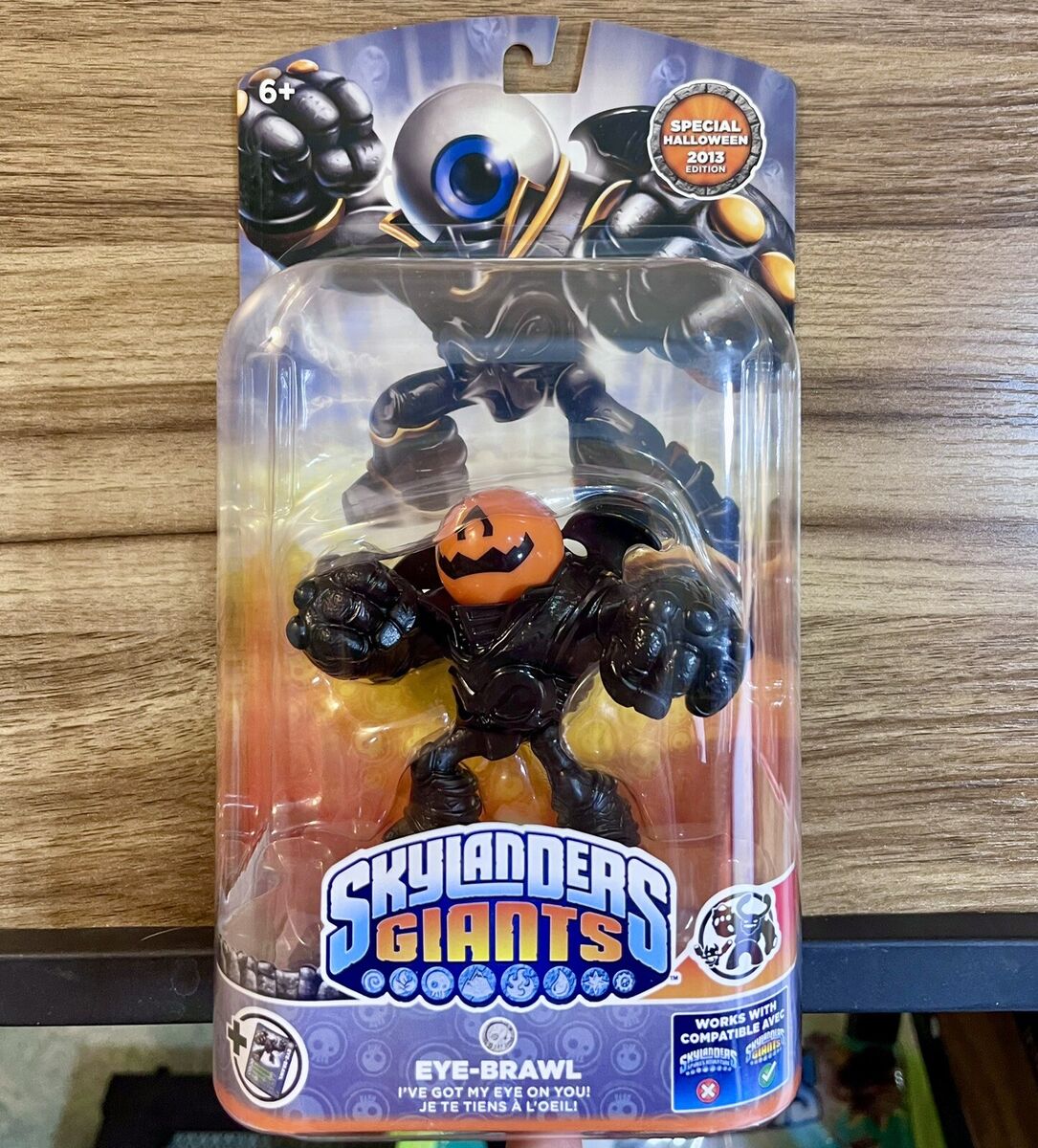 Skylanders Giants Pumpkin Head Eye-Brawl Figure With Trading Skylanders Giants Pumpkin Head Eye-Brawl Figure With Trading