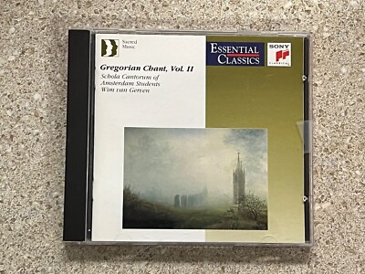 GREGORIAN CHANT VOL.II WIM VAN GERVEN CD Used