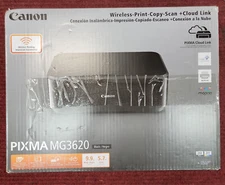 Canon PIXMA MG3620 Inkjet All-In-One Printer New Sealed Copy Scan Cloud Copier