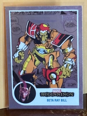 2022 UD Marvel Beginnings Flipped FX #FFX-5  Beta Ray Bill