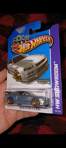 Hot Wheels HW Showroom Nissan Skyline GT R R34 Zamac Rare VHTF - 第 1/6 張圖片