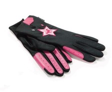 Carrots Pink Star Rider - Adult Riding Gloves
