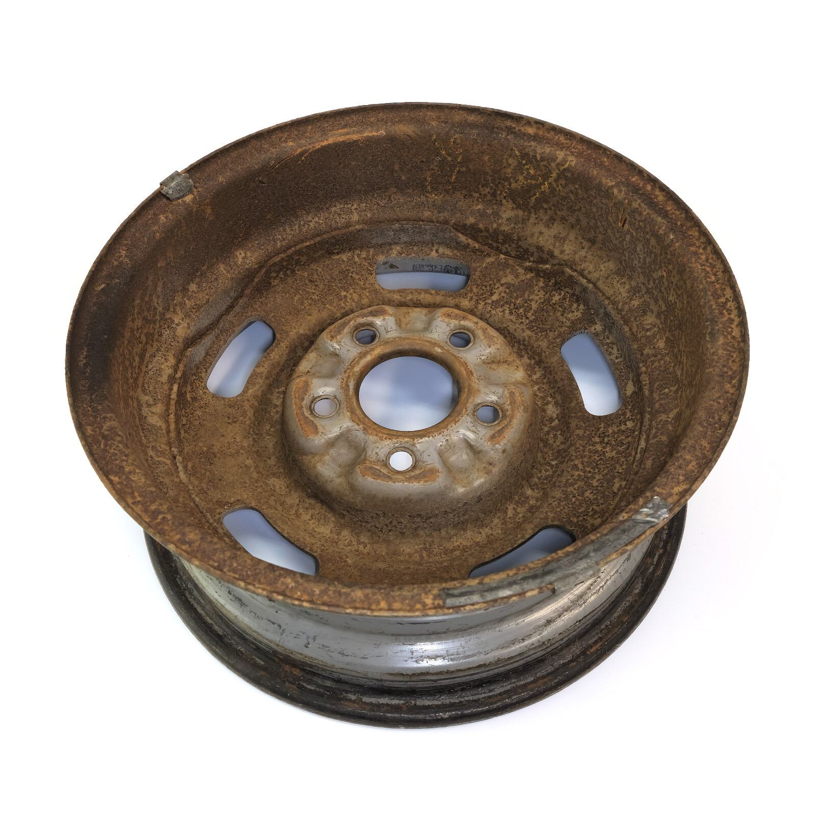 1967 Corvette Rally Wheel / Rim 15X6 DC Kelsey Hayes 3901698 Original ...