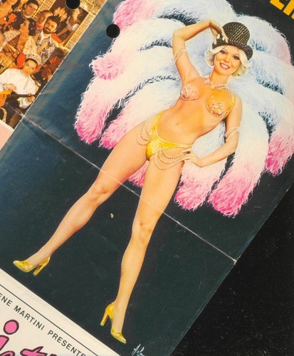 pinups d"ASLAN" 1985 PARIS Folies Bergere Paradis Latin LIDO Moulin Rouge Ticket - Bild 3 von 6