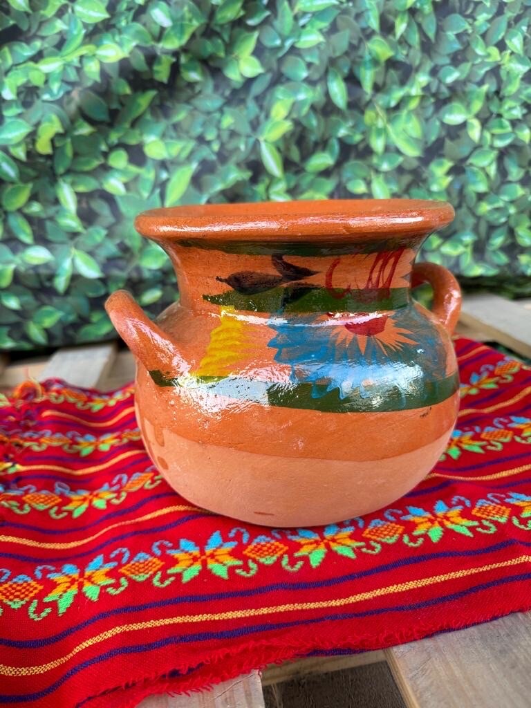 Olla Frijolera De Barro Chica