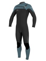 O'neill Hyperfreak 3/2mm Mens Wetsuit (2017) In Black & Ocean O'neill Hyperfreak 3/2mm Mens Wetsuit (2017) In Black & Ocean