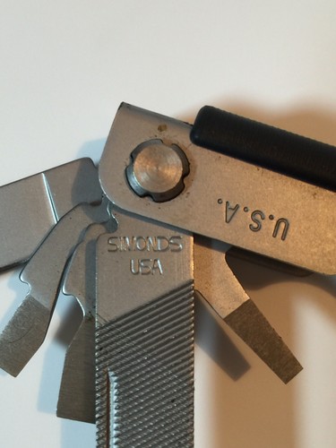 Vintage Gerber Multi Tool Multi-Lock Tool Kit Simonds USA Gerber USA - Picture 10 of 12