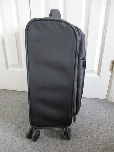 It Luggage - Black, Soft Shell, Lightweight, Small, Telescopic Handle Suitcase - Picture 3 of 14