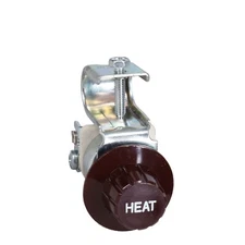 Universal 12 Volt Heater Rotary Blower Motor Switch ILLUMINATED Lighted HEAT