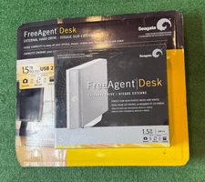 Seagate FreeAgent Desk 1.5 TB External Hard Drive USB 2.0 - NEW