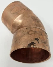 Mueller Industries W03063 Copper 2-1/2 C x C 45º Elbow 700PSI