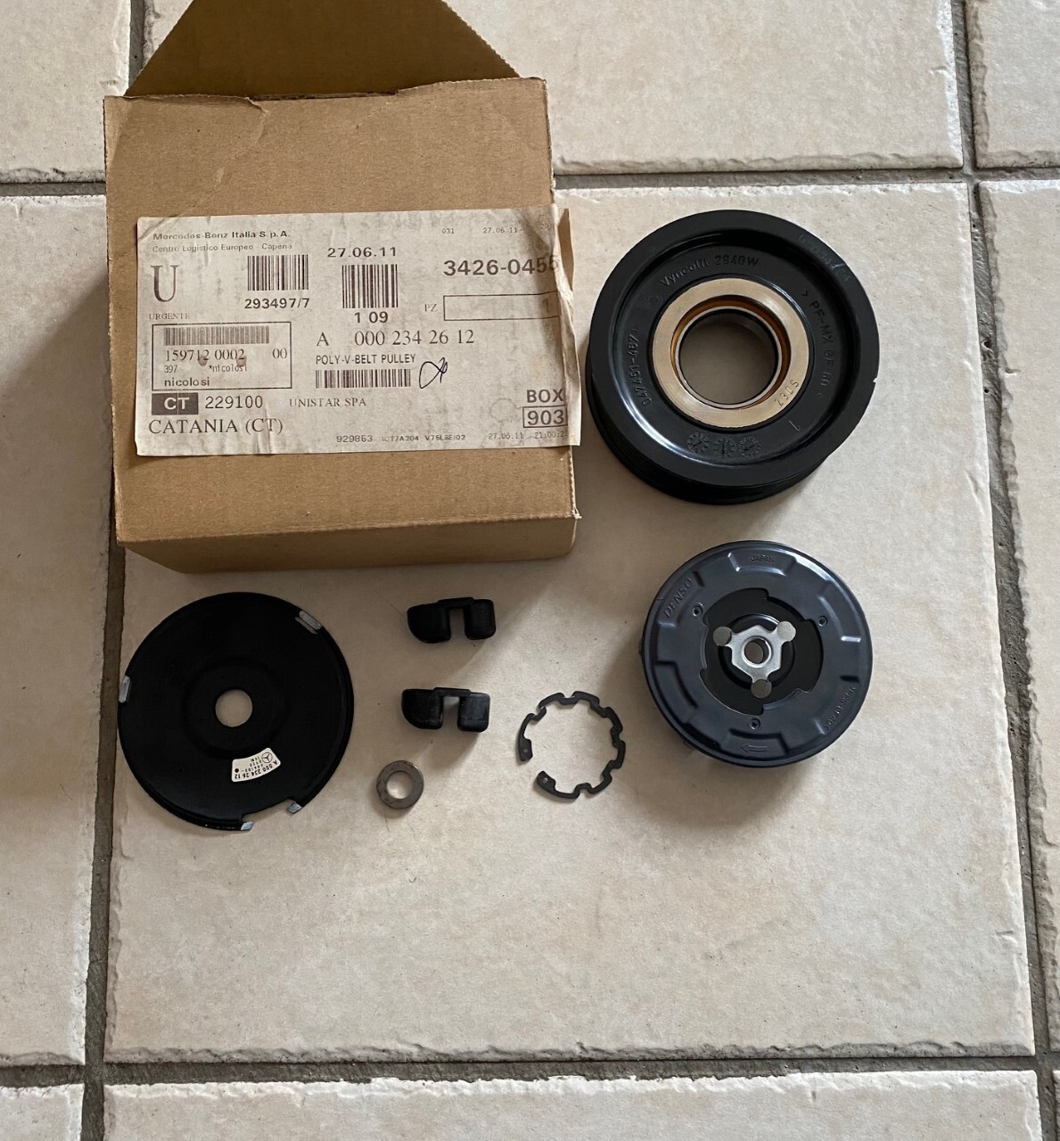 A0002342612 PULEGGIA MERCEDES | eBay
