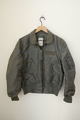 VINTAGE 80s Alpha Industries CWU-36/P Flyers Jacket Bomber VINTAGE 80s Alpha Industries CWU-36/P Flyers Jacket Bomber