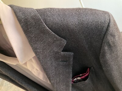 BRIONI Jacke Senato Gr. 54 R Large&Tall 3-Knopf klassisch tiefblau