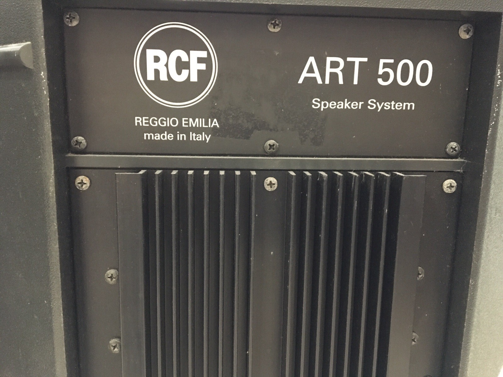 RCF ART 500 Speakers x2 eBay