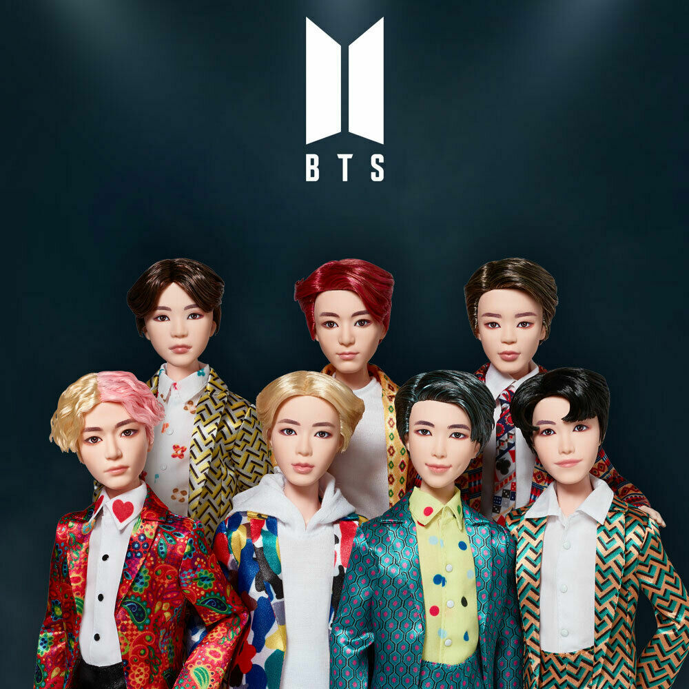BTSです！ BTS OFFICAL Authentic Goods MATTEL IDOL Fashion Doll + Tracking