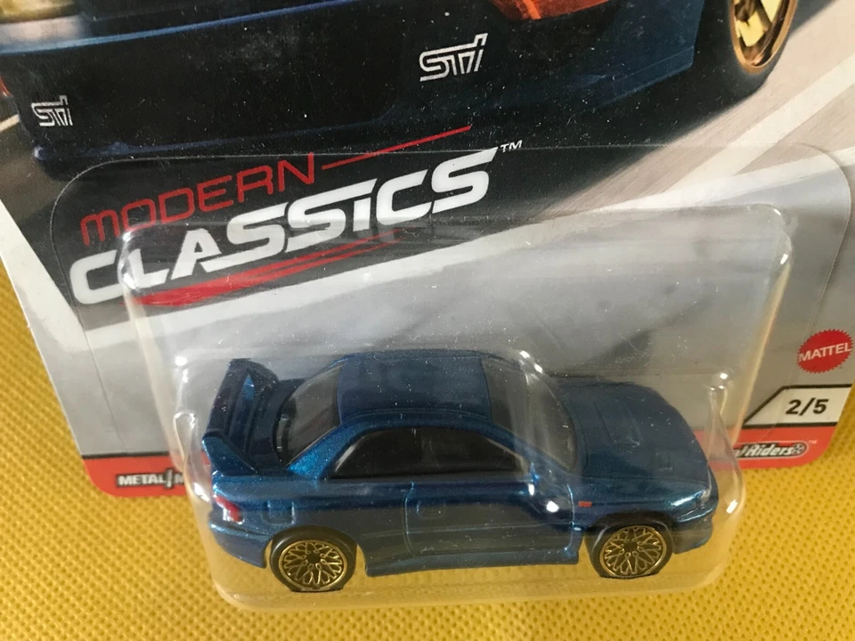 Hot Wheels Premium Modern Classics '98 Subaru Impreza 228 STi-Version 2/5 B518 - Image 3 of 4