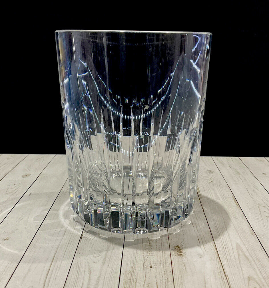 Baccarat Crystal Rotary Double Old Fashioned 4-5/8 Baccarat Crystal Rotary Double Old Fashioned 4-5/8