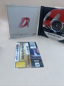 initial d sega saturn 1998 SS Car Racing game from japan