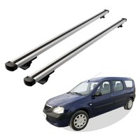 DachträGer Passend FüR Dacia Logan MCV Ab Baujahr 2007-2013 V1 In Silber