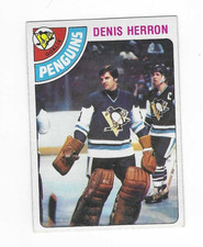 1978-79 TOPPS DENIS HERRON #172 PITTSBURGH PENGUINS