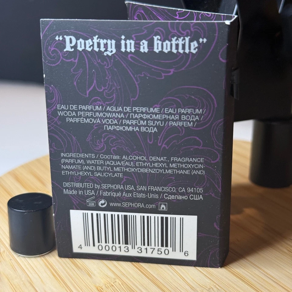 Kat Von D • Poetica • Eau de Parfum • Perfume Sample Vial • .005oz/1.59ml • New - Image 3 of 3