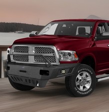 Front Bumper W Winch Plate Skid Plate Steel For 2010-2018 Dodge Ram 2500 3500 Front Bumper W Winch Plate Skid Plate Steel For 2010-2018 Dodge Ram 2500 3500
