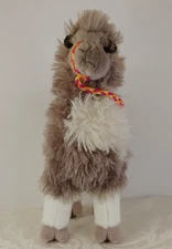 Douglas Ganz Zephyr Llama Long Lashes Alpaca Soft Cuddle Plush Toy 11" New WTags
