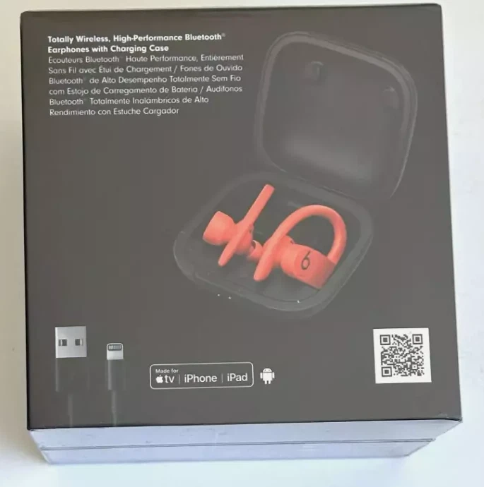 NEW Dr. Dre's Powerbeats Pro Wireless Bluetooth Earphones - Lava Red - image 2 of 4
