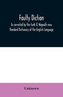 Unknown | Faulty Diction | Taschenbuch | Englisch (2020) | Alpha Editions