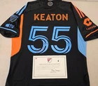 New York City FC KEATON PARKS Signed Match Used Soccer Jersey 2024 Season BLACK