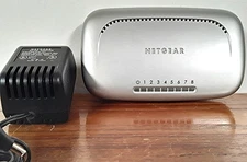 Netgear Eight Port 100Mbps Fast Ethernet (RJ-45) Router Switch - Model FS608 v2