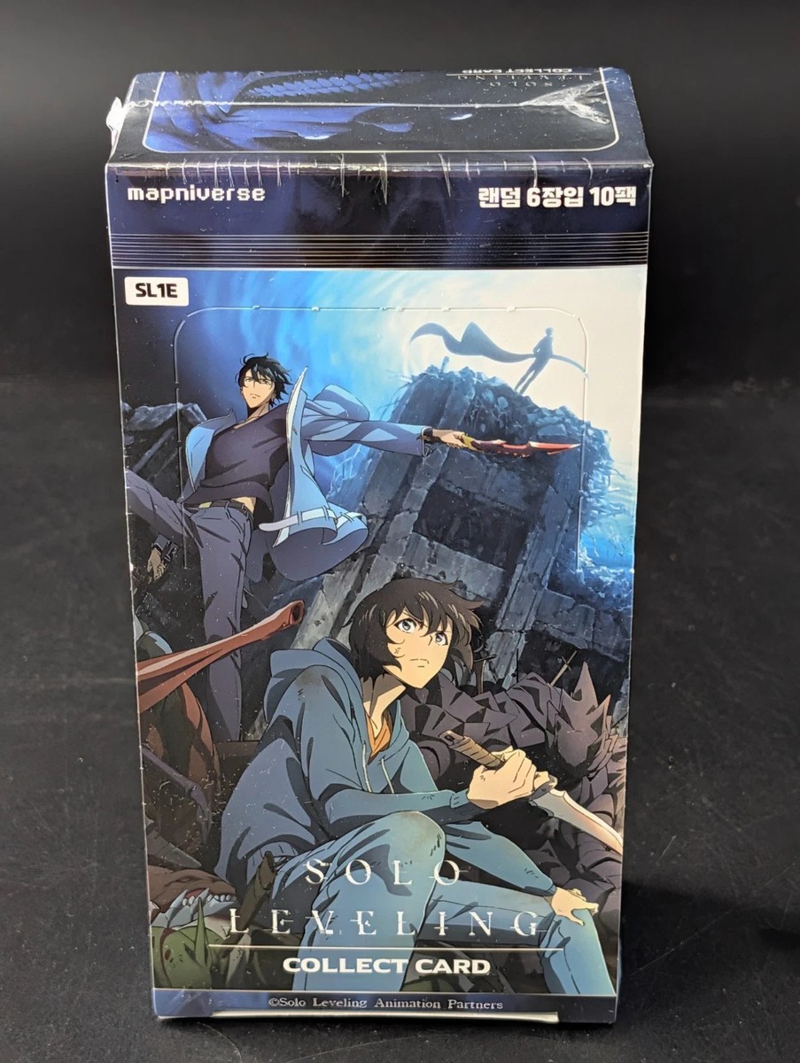 Solo Leveling Mapniverse Booster Box SEALED 10 Packs | eBay