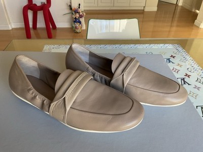 MERCEDES CASTILLO (ERIN)LEATHER FLAT SLIP ON LOAFER(NEW)/EU.37/US.7