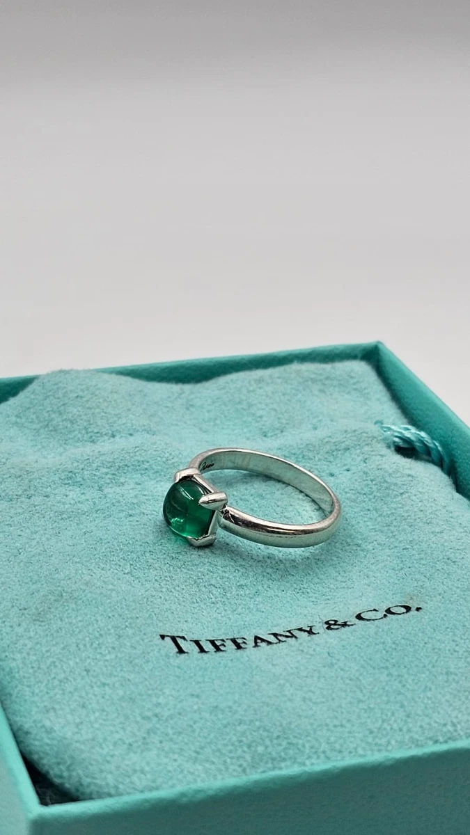 Tiffany & Co. Green Ring Gemstone Fine Rings for sale | eBay