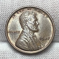 1927 Lincoln Wheat Cent receive coin pictured see description #4637
