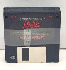 Bethesda Softworks The Terminator: Rampage PC 5.25" Floppy Set w/ Manual
