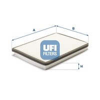 UFI Innenraumfilter 53.004.00 Partikelfilter FüR VW 3A5 Passat 35I 3A2 B3 B4 TDI